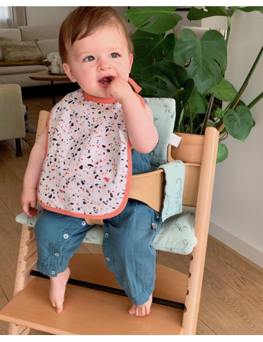 Baby Bib Terrazzo june