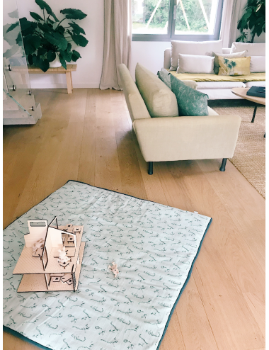 Large Play Mat in the linving room