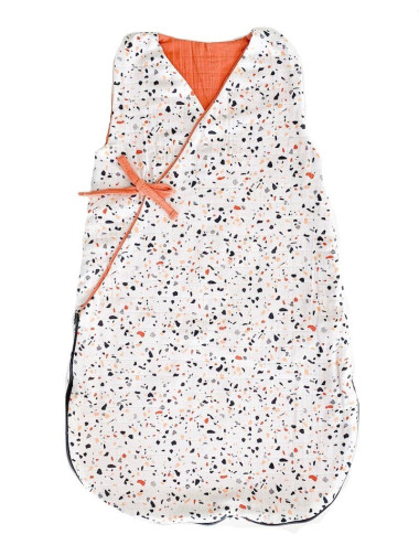 Turbulette été au motif Terrazzo