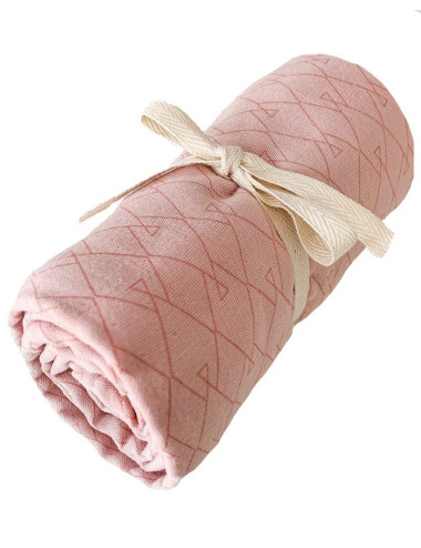 Maxi Lange rose graphique pour fille