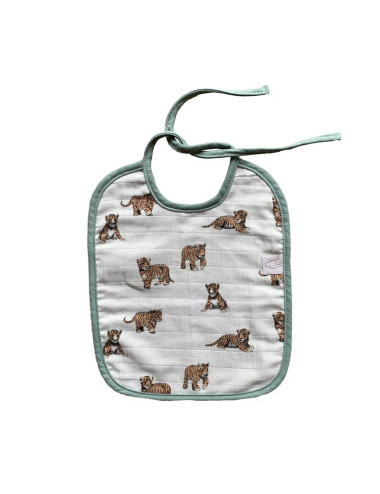 Bib with small tigers