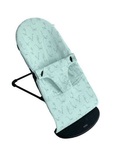 Blue deckchair cover