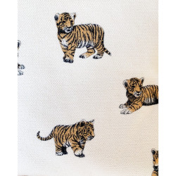 Motif Tigre sur matelas à langer