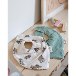 Lot de 2 Bavoirs Bandana...