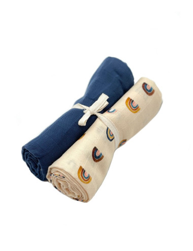 Lot de 2 langes Rainbow -...