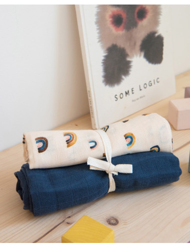 Set of 2 swaddle...