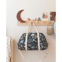 sac à langer fleurs
