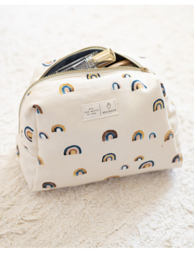 toiletry kit rainbow