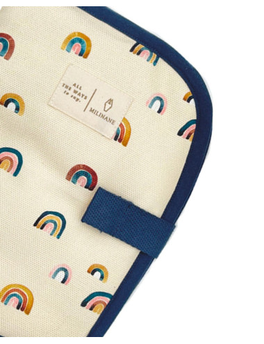 protege carnet de santé bb arc-en-ciel