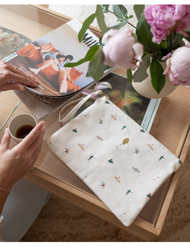 pochette femme surf