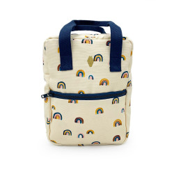 sac a dos bebe arc-en-ciel