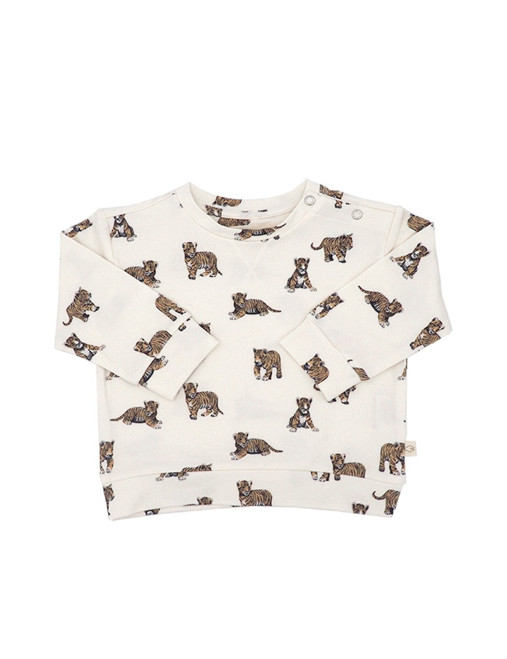 sweatshirt bébé tigre