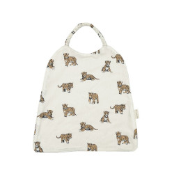 large tiger baby bib