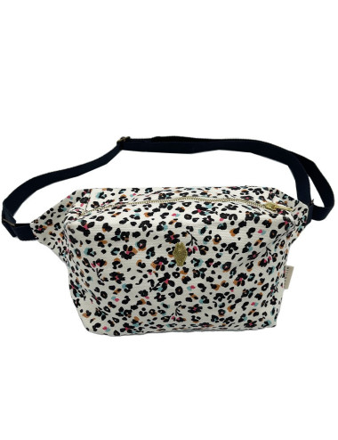 sac banane femme leopard