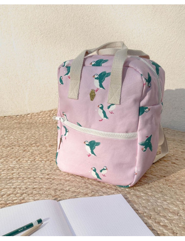 baby pink backpack