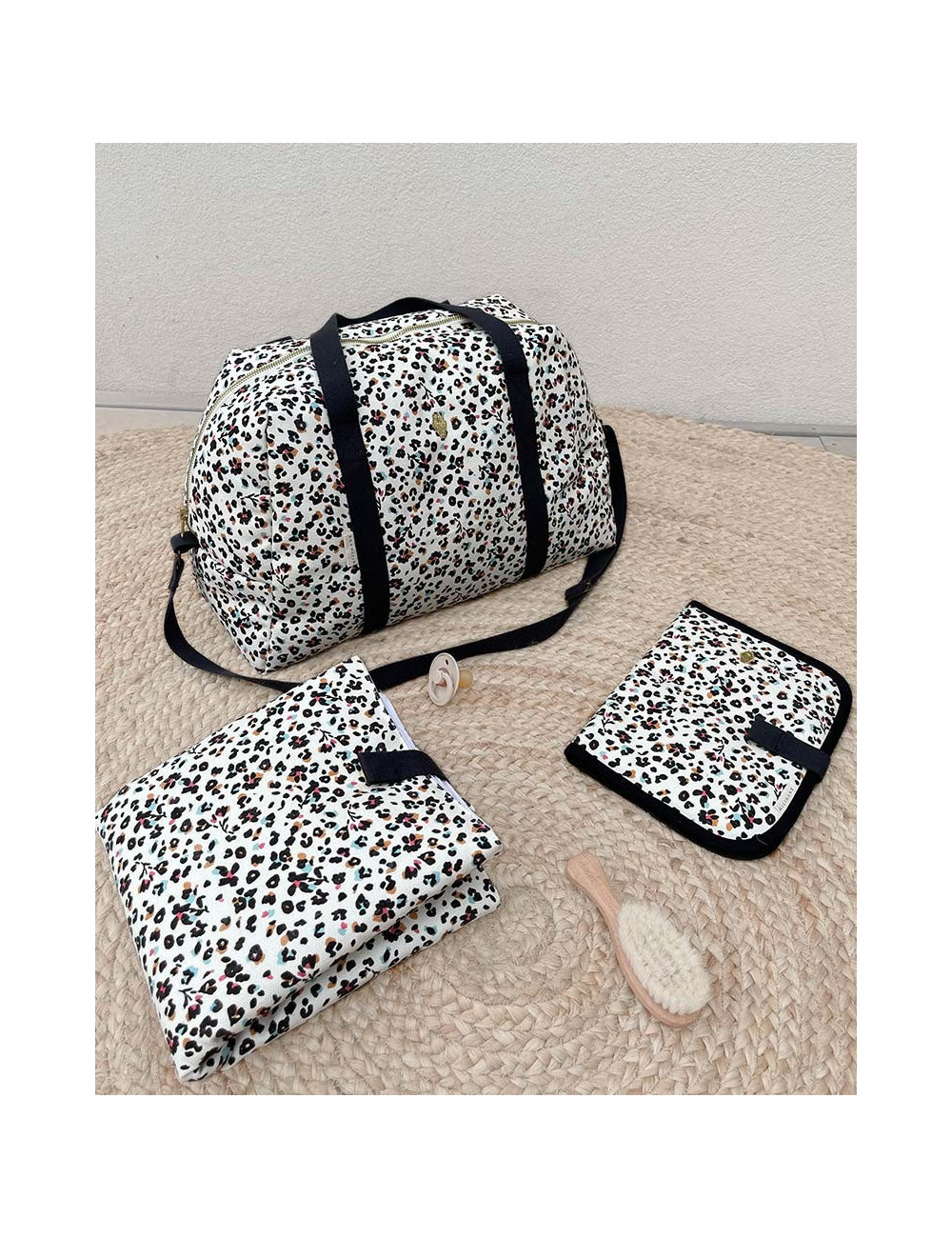 coffret essentiel de maternité Leopard