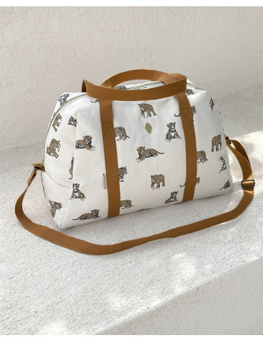 Sac à langer tigre brown