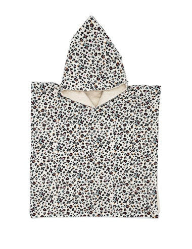 poncho de bain leopard