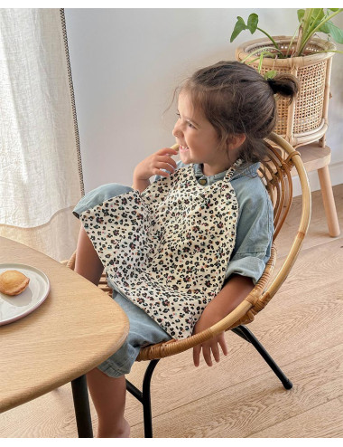 Large bib Leopard - CESAR