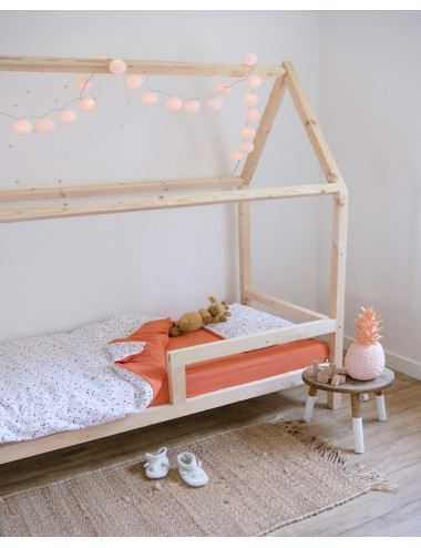 Fitted Sheet rust color Ernest