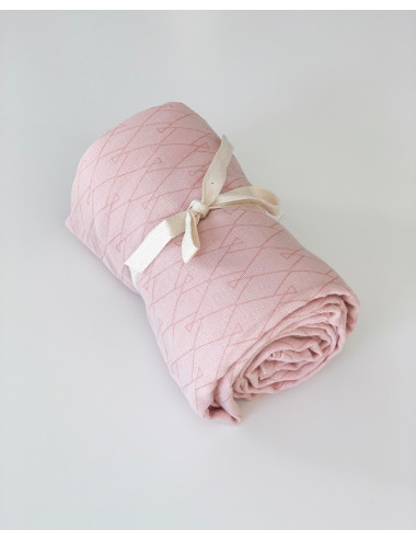 Maxi lange graphique en mousseline de coton milinane