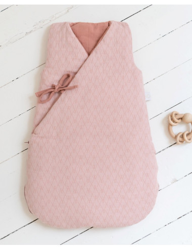 Warm Sleeping Bag Graphic and Terracotta - NINON