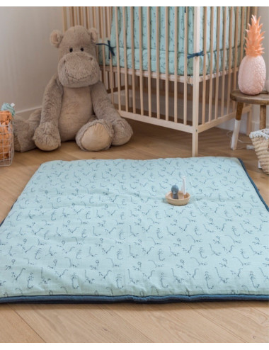 Large Play Mat Lemur Celadon Orage